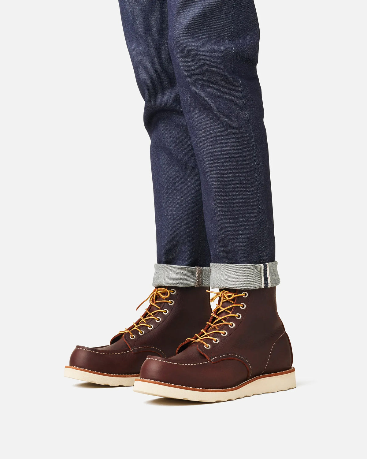 Red Wing 8138 Classic 6-Inch Moc Toe Boots - Briar Oil Slick | Red Wing Boots | JEANSTORE
