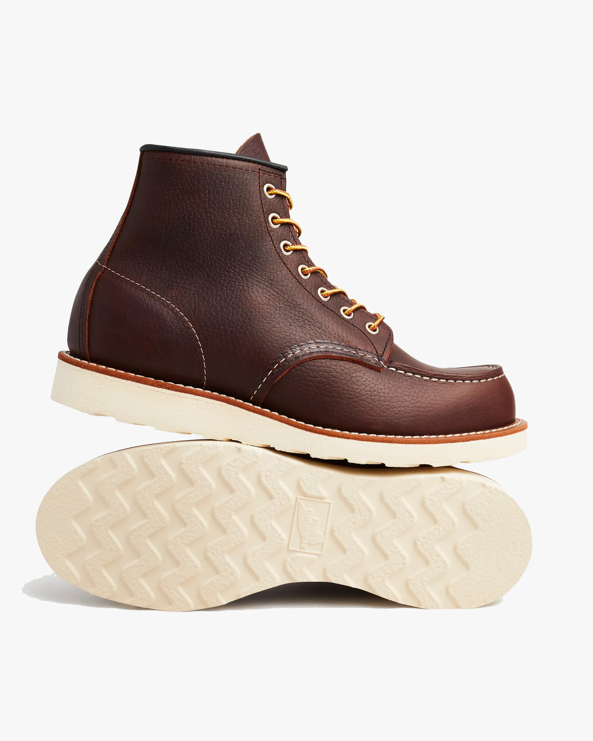 Red Wing 8138 Classic 6-Inch Moc Toe Boots - Briar Oil Slick | Red Wing Boots | JEANSTORE