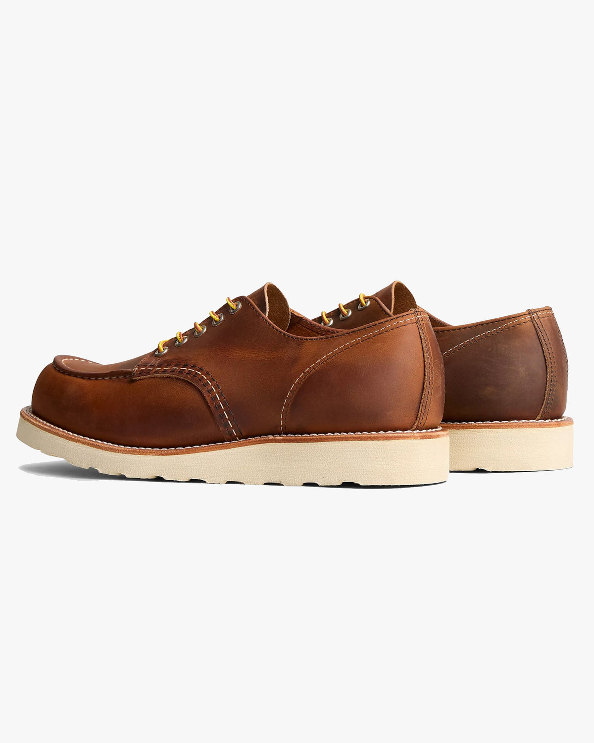 Red Wing 8077 Shop Moc Oxford Shoe - Copper Rough & Tough