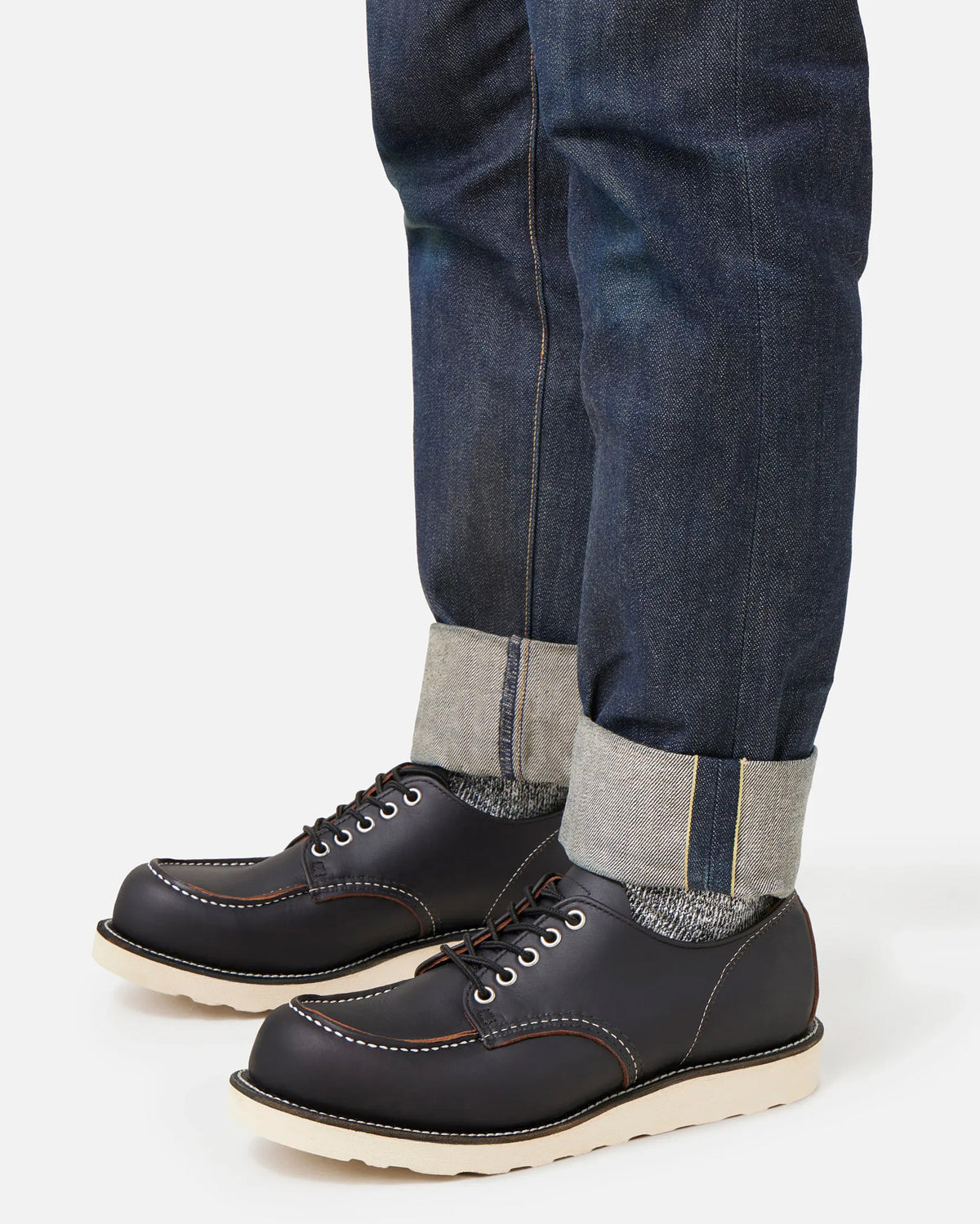 Red Wing 8090 Shop Moc Oxford Shoe - Black Prairie | Red Wing Shoes | JEANSTORE