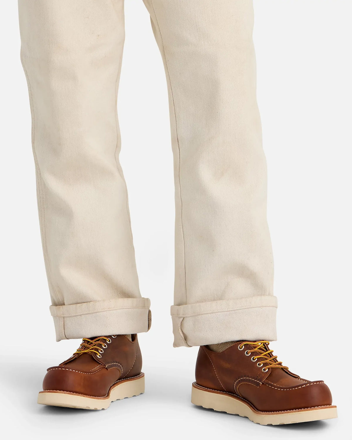 Red Wing 8077 Shop Moc Oxford Shoe - Copper Rough & Tough