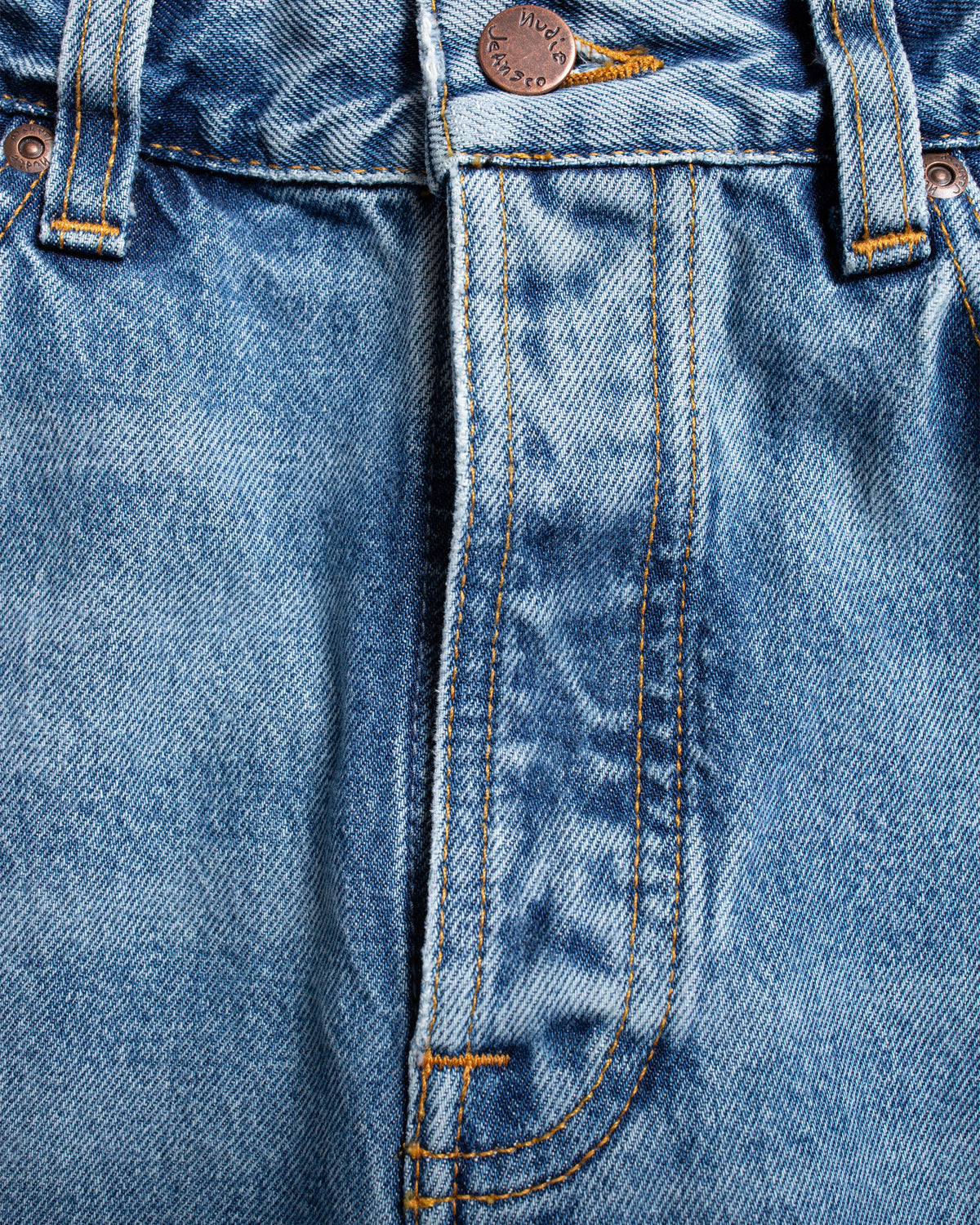 Nudie Rad Rufus Regular Straight Mens Jeans - Indigo Blues | Nudie Jeans Jeans | JEANSTORE