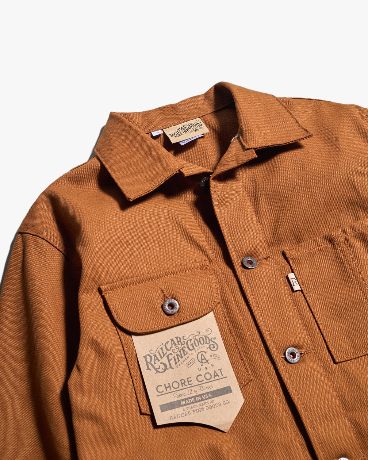 Railcar Fine Goods Chore Coat - 12oz Duck Canvas
