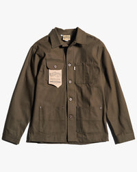 Railcar Fine Goods Chore Coat - 12oz Seaweed Canvas