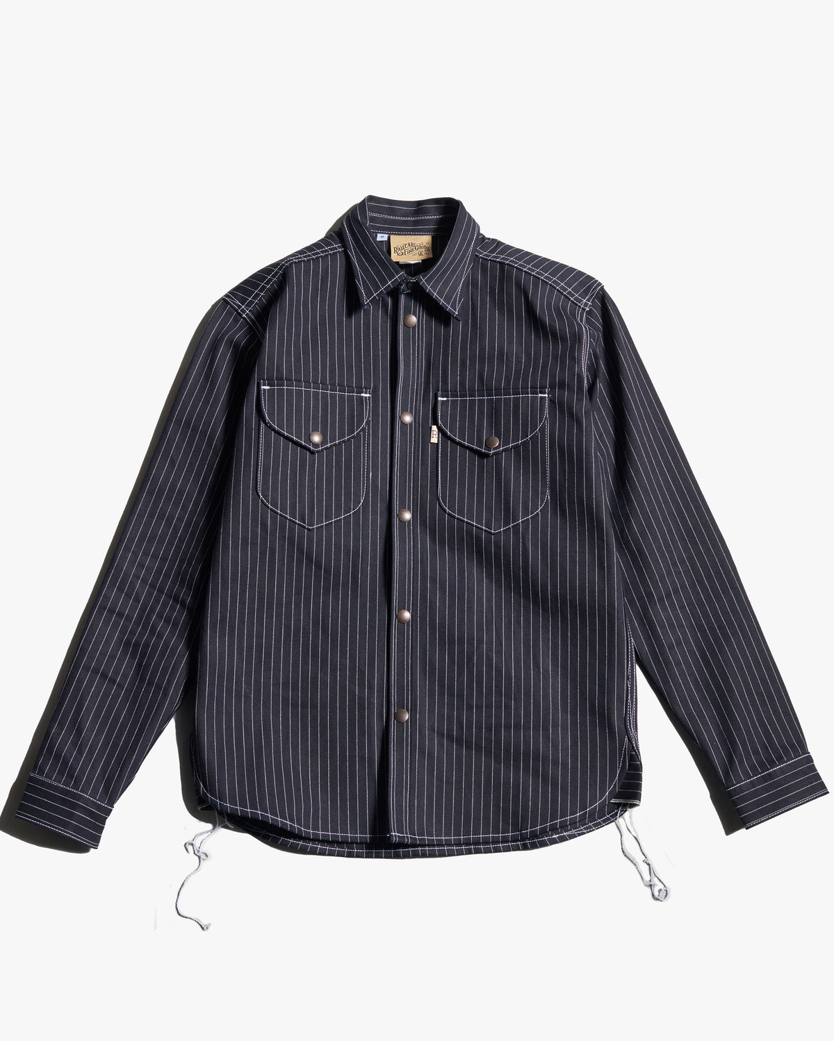 Railcar Fine Goods Eliminator Shadow Wabash 13.75oz Selvedge Shirt - Dark Indigo