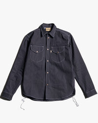 Railcar Fine Goods Eliminator Shadow Wabash 13.75oz Selvedge Shirt - Dark Indigo