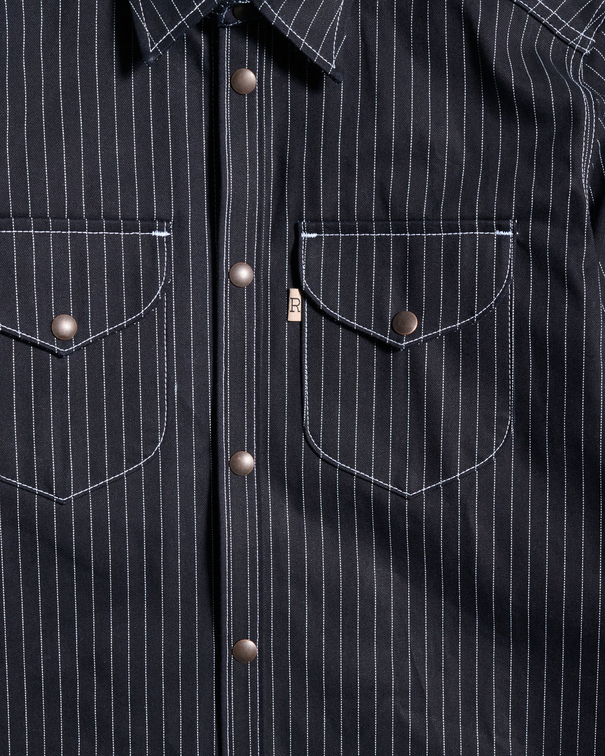 Railcar Fine Goods Eliminator Shadow Wabash 13.75oz Selvedge Shirt - Dark Indigo