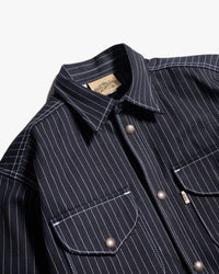Railcar Fine Goods Eliminator Shadow Wabash 13.75oz Selvedge Shirt - Dark Indigo