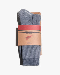 Red Wing 97165 Merino Wool Full Crew Socks - Charcoal