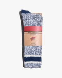 Red Wing 97330 Striped Ragg Wool Socks - Slate