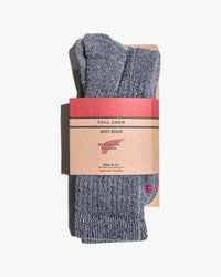 Red Wing 97665 Merino Wool Full Crew Socks - Navy | Red Wing Socks | JEANSTORE