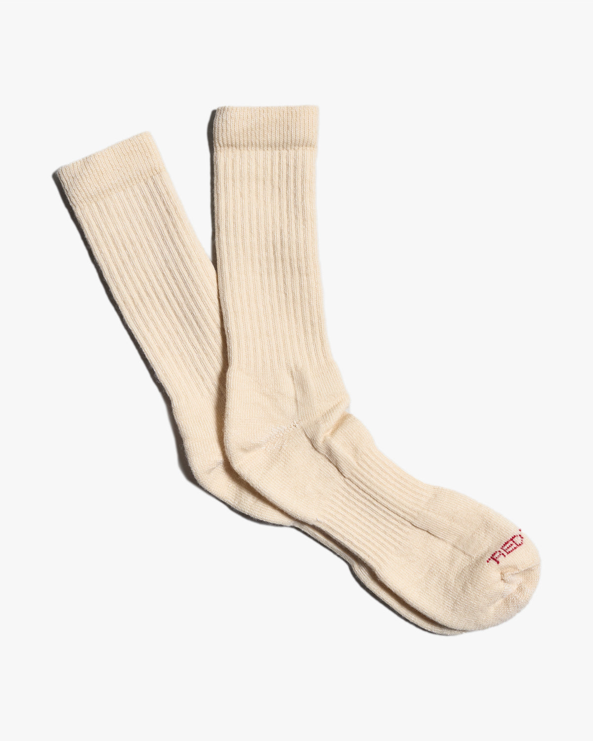 Red Wing 97675 Merino Wool Full Crew Socks - Cream