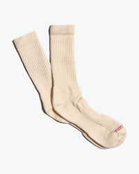Red Wing 97675 Merino Wool Full Crew Socks - Cream