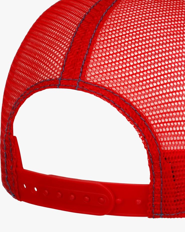 Stetson Rhombus Trucker Cap - Denim / Ecru