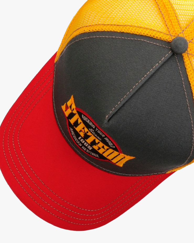 Stetson Rocking Your World Trucker Cap - Red / Grey