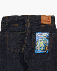 Samurai Jeans S0520XX Regular Tapered 15oz 'Otokogi' Selvedge Mens Jeans - Onewash | Samurai Jeans Jeans | JEANSTORE