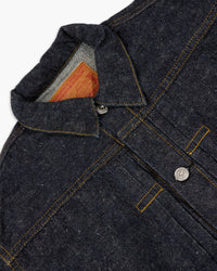 Samurai S0551XX 15oz 'Otokogi' Type I Selvedge Denim Jacket - Indigo Onewash | Samurai Jeans Jackets & Coats | JEANSTORE