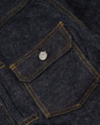 Samurai S0551XX 15oz 'Otokogi' Type I Selvedge Denim Jacket - Indigo Onewash | Samurai Jeans Jackets & Coats | JEANSTORE