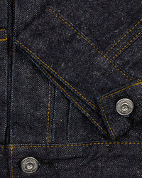 Samurai S0551XX 15oz 'Otokogi' Type I Selvedge Denim Jacket - Indigo Onewash | Samurai Jeans Jackets & Coats | JEANSTORE