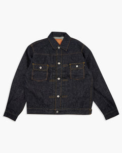 Samurai S0552XX 15oz 'Otokogi' Type II Selvedge Denim Jacket - Indigo Onewash