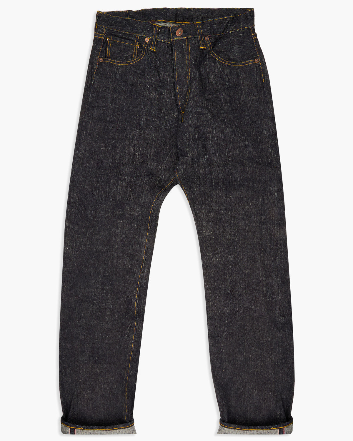 Samurai Jeans S3100VX 'Zero+' Relaxed Straight 17oz Selvedge Jeans - Indigo Onewash | Samurai Jeans Jeans | JEANSTORE