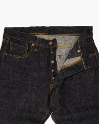 Samurai Jeans S3100VX 'Zero+' Relaxed Straight 17oz Selvedge Jeans - Indigo Onewash | Samurai Jeans Jeans | JEANSTORE