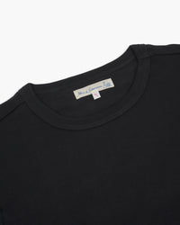 Merz b. Schwanen 2S14 10.7oz Relaxed Fit Loopwheeled Heavy Tee - Charcoal | Merz b. Schwanen T Shirts | JEANSTORE