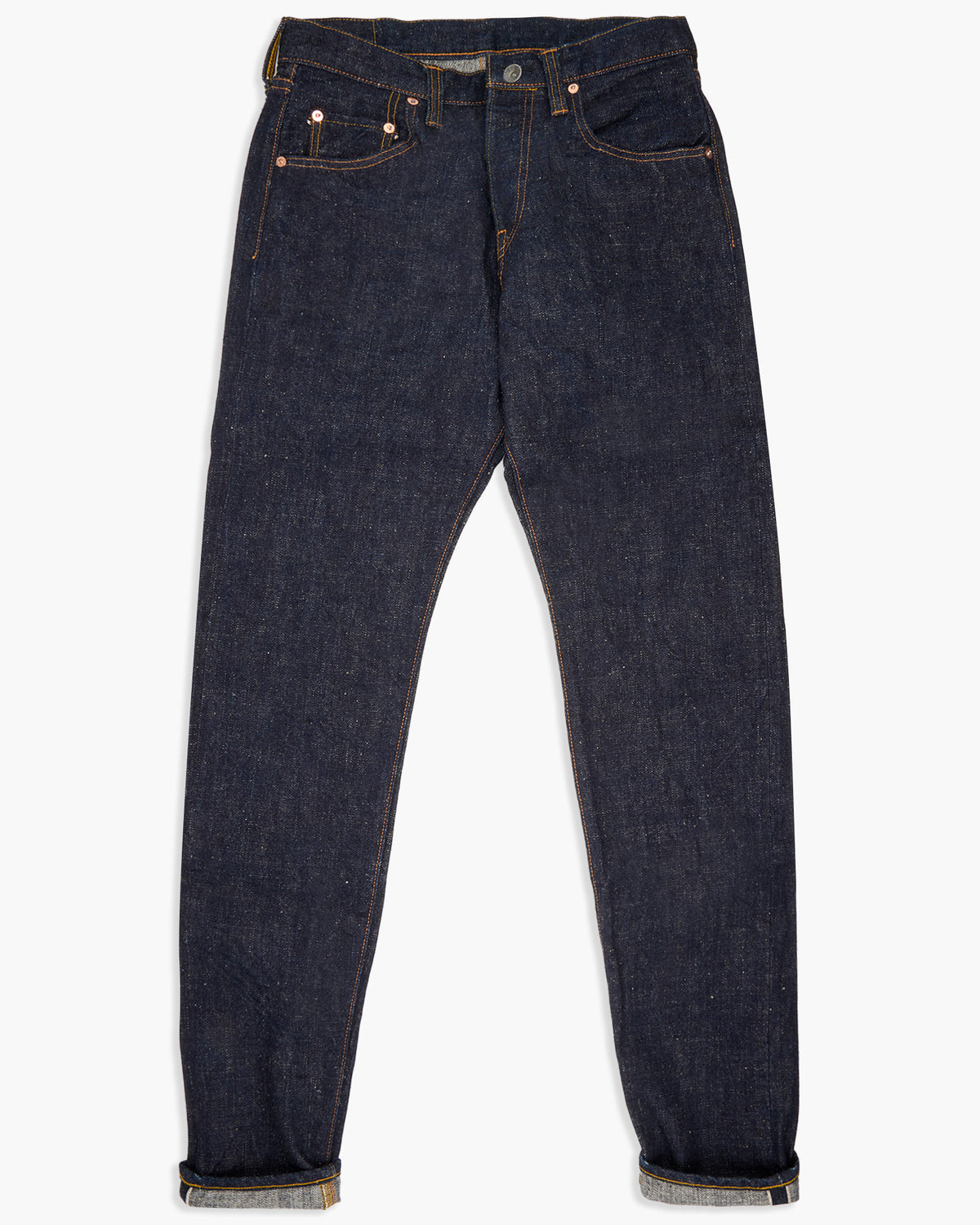 Samurai Jeans S211VX 'Benkei' Relaxed Tapered Slubby 17oz Selvedge Jeans - Indigo Onewash | Samurai Jeans Jeans | JEANSTORE