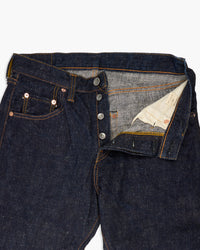 Samurai Jeans S211VX 'Benkei' Relaxed Tapered Slubby 17oz Selvedge Jeans - Indigo Onewash | Samurai Jeans Jeans | JEANSTORE