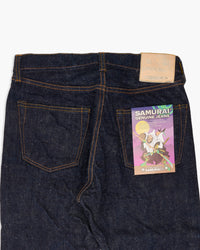 Samurai Jeans S211VX 'Benkei' Relaxed Tapered Slubby 17oz Selvedge Jeans - Indigo Onewash | Samurai Jeans Jeans | JEANSTORE