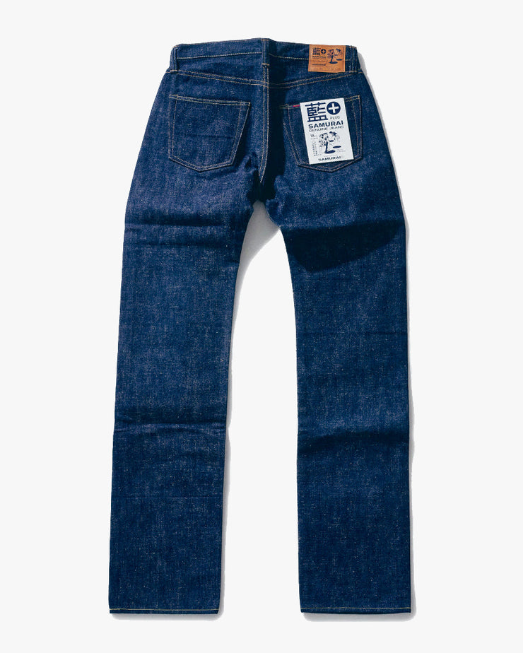 Samurai Jeans S500AX Regular Straight 18oz AI Plus Selvedge Jeans - Indigo Onewash