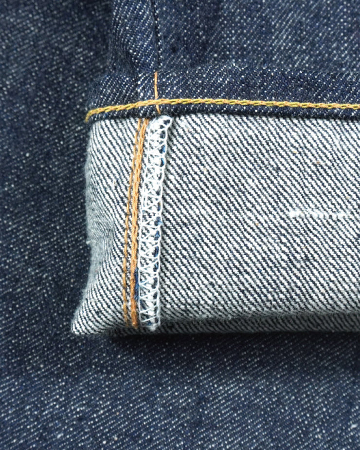 Samurai Jeans S510HX '47 Regular Straight Otokogi 15oz Selvedge Jeans - Indigo Onewash