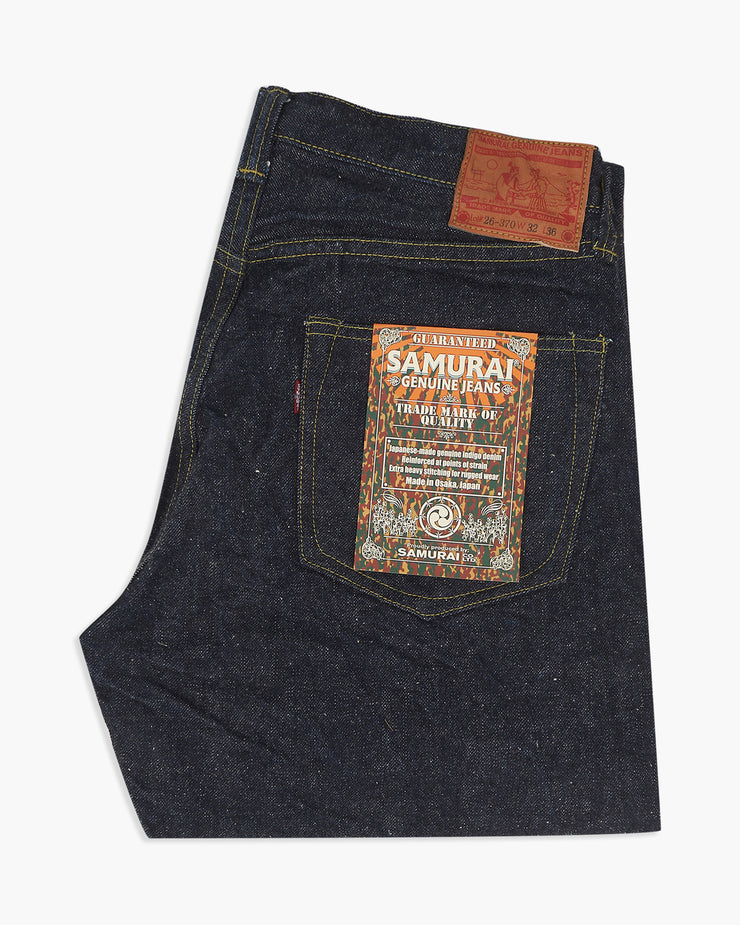 Samurai Jeans S2000HX 'Great War' Relaxed Straight 15oz Selvedge Jeans - Indigo Onewash