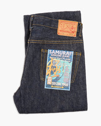 Samurai Jeans S512BC19oz 'Kiwami' Slim Fit Bootcut Selvedge Jeans - Indigo Onewash | Samurai Jeans Jeans | JEANSTORE