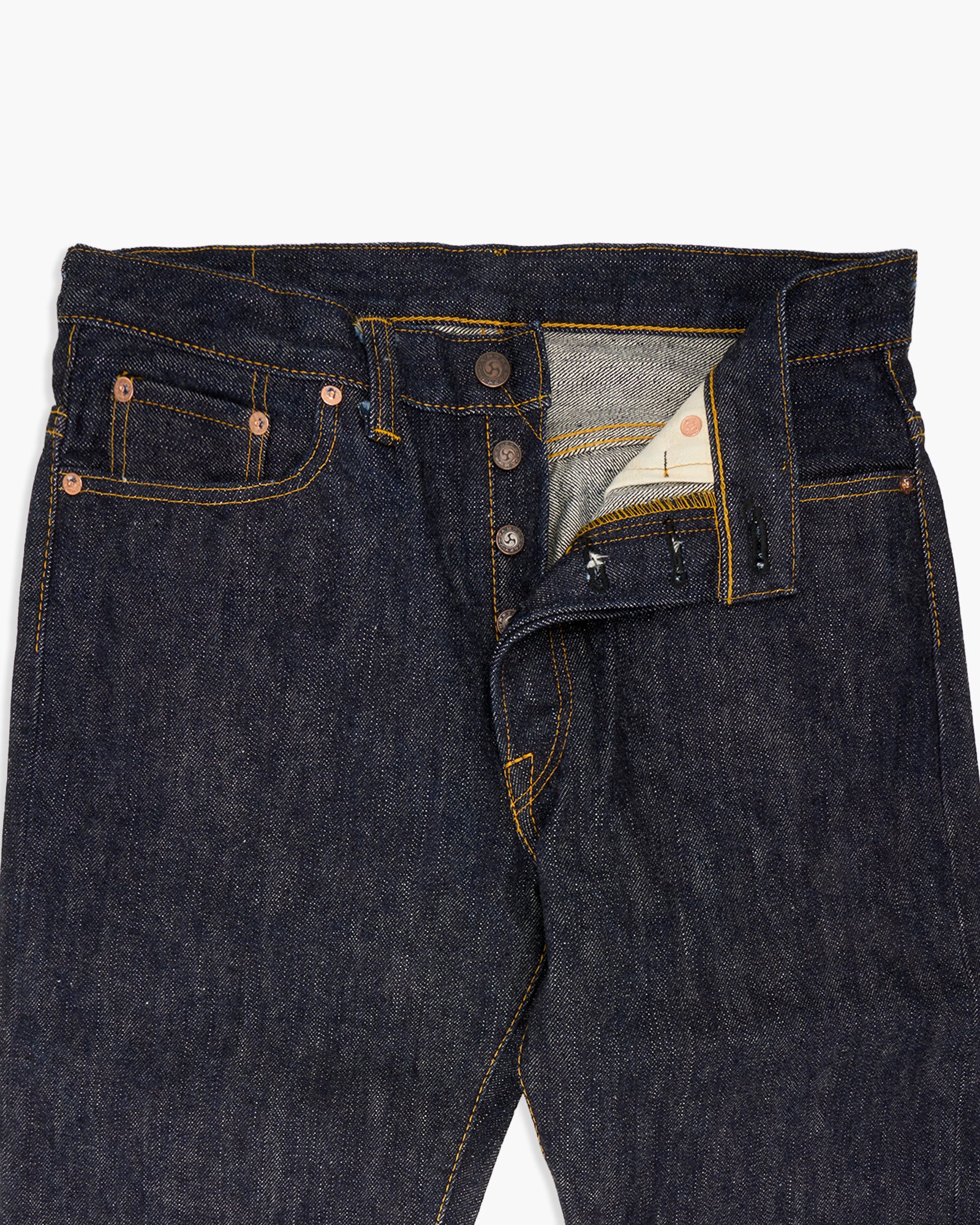 Samurai Jeans S512BC19oz 'Kiwami' Slim Fit Bootcut Selvedge Jeans - In