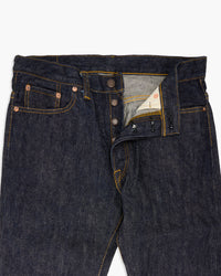 Samurai Jeans S512BC19oz 'Kiwami' Slim Fit Bootcut Selvedge Jeans - Indigo Onewash | Samurai Jeans Jeans | JEANSTORE