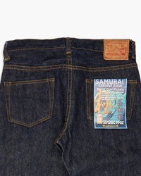 Samurai Jeans S512BC19oz 'Kiwami' Slim Fit Bootcut Selvedge Jeans - Indigo Onewash | Samurai Jeans Jeans | JEANSTORE
