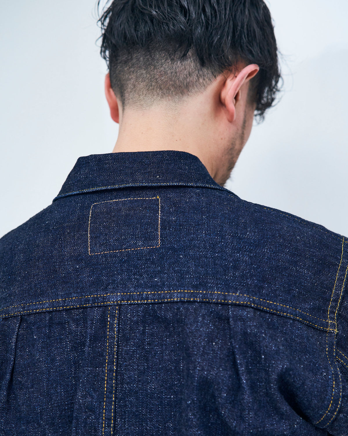 Samurai Jeans S556VX 'Zero+' 17oz Type I Selvedge Denim Jacket - Indigo Onewash | Samurai Jeans Jackets & Coats | JEANSTORE