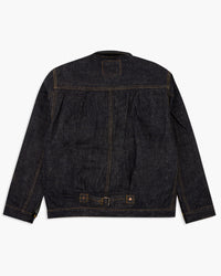 Samurai Jeans S556VX 'Zero+' 17oz Type I Selvedge Denim Jacket - Indigo Onewash | Samurai Jeans Jackets & Coats | JEANSTORE