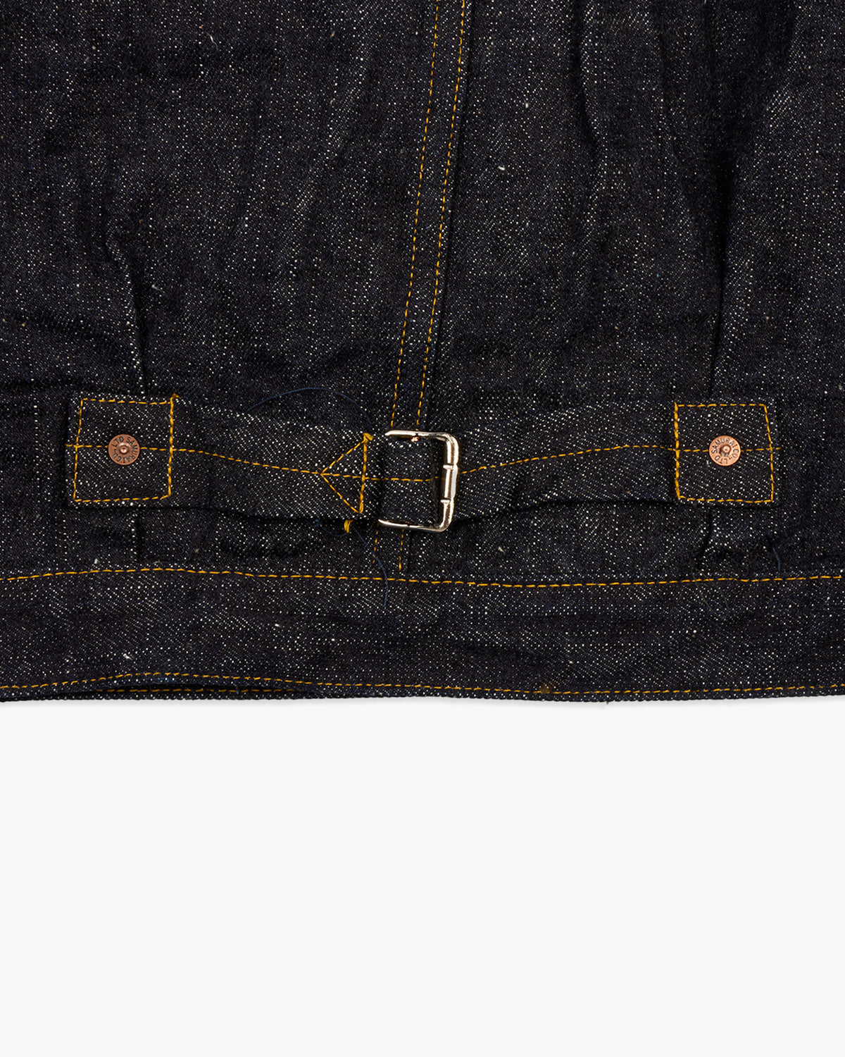 Samurai Jeans S556VX 'Zero+' 17oz Type I Selvedge Denim Jacket - Indigo Onewash | Samurai Jeans Jackets & Coats | JEANSTORE