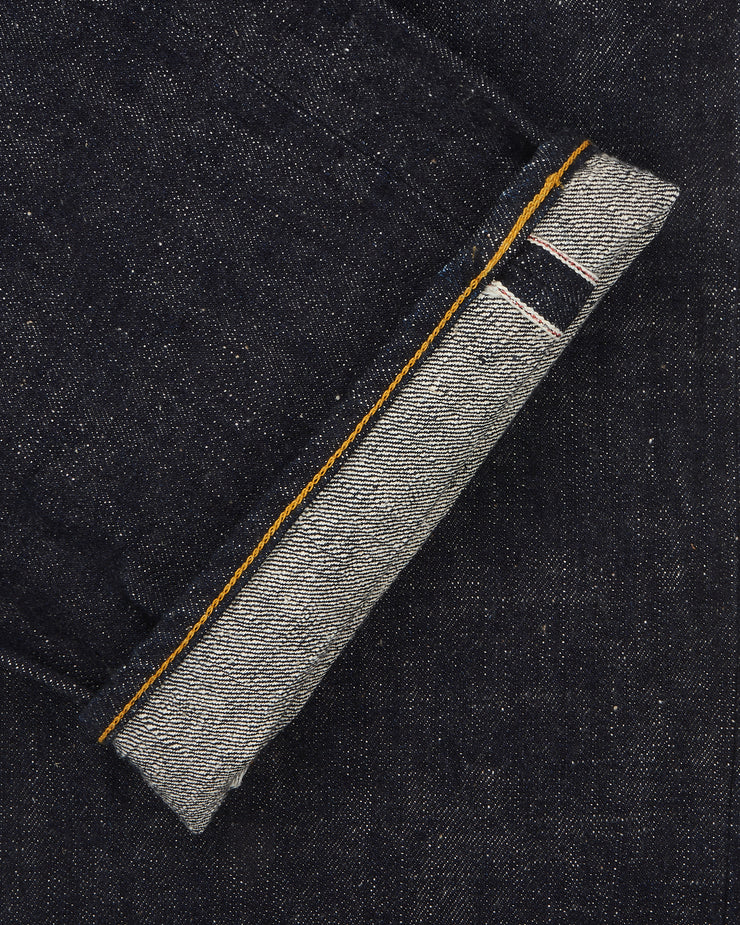 Samurai Jeans S634XX17oz-25th 'Musashi' 25th Anniversary Wide Straight 17oz Selvedge Jeans - Indigo Onewash