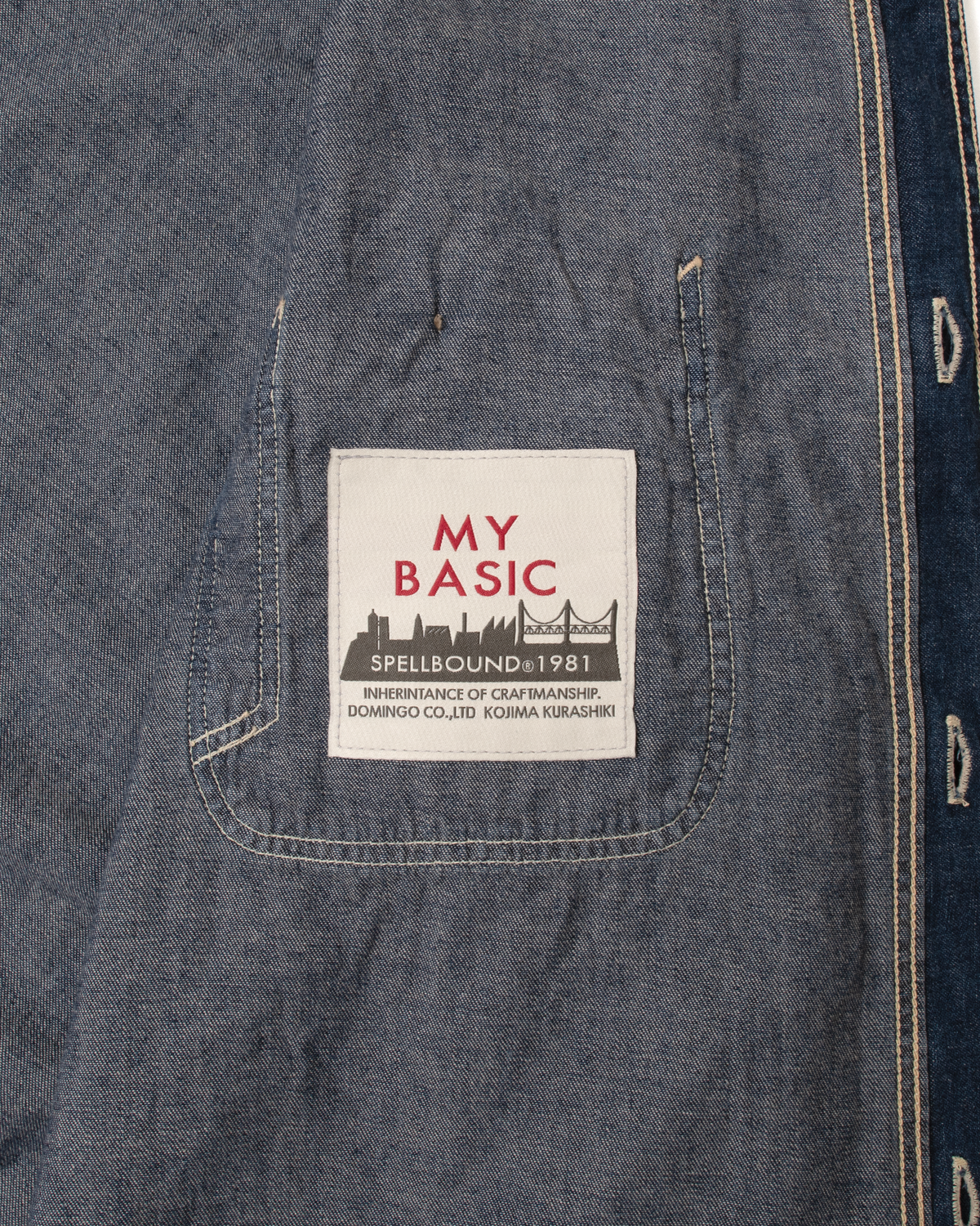 Spellbound 70003 47-702E Authentic Denim Work Shirt - Used Indigo