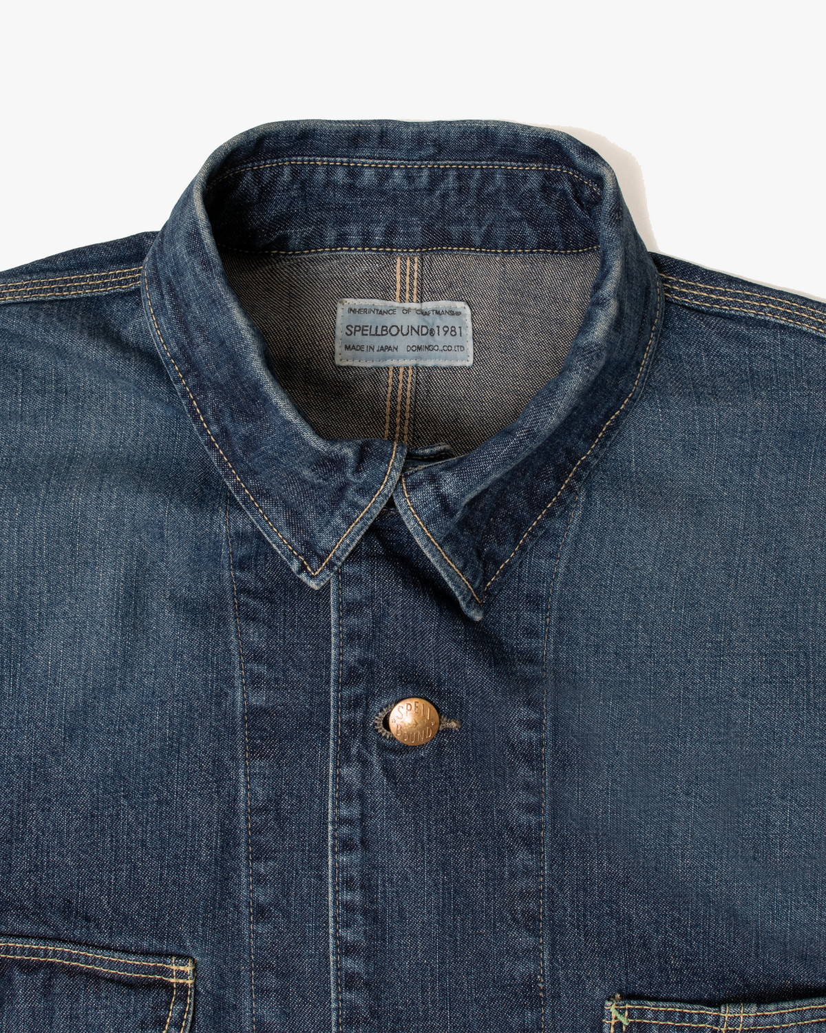 Spellbound 70002D 48-917D 10.5oz Denim Coverall - Used Indigo