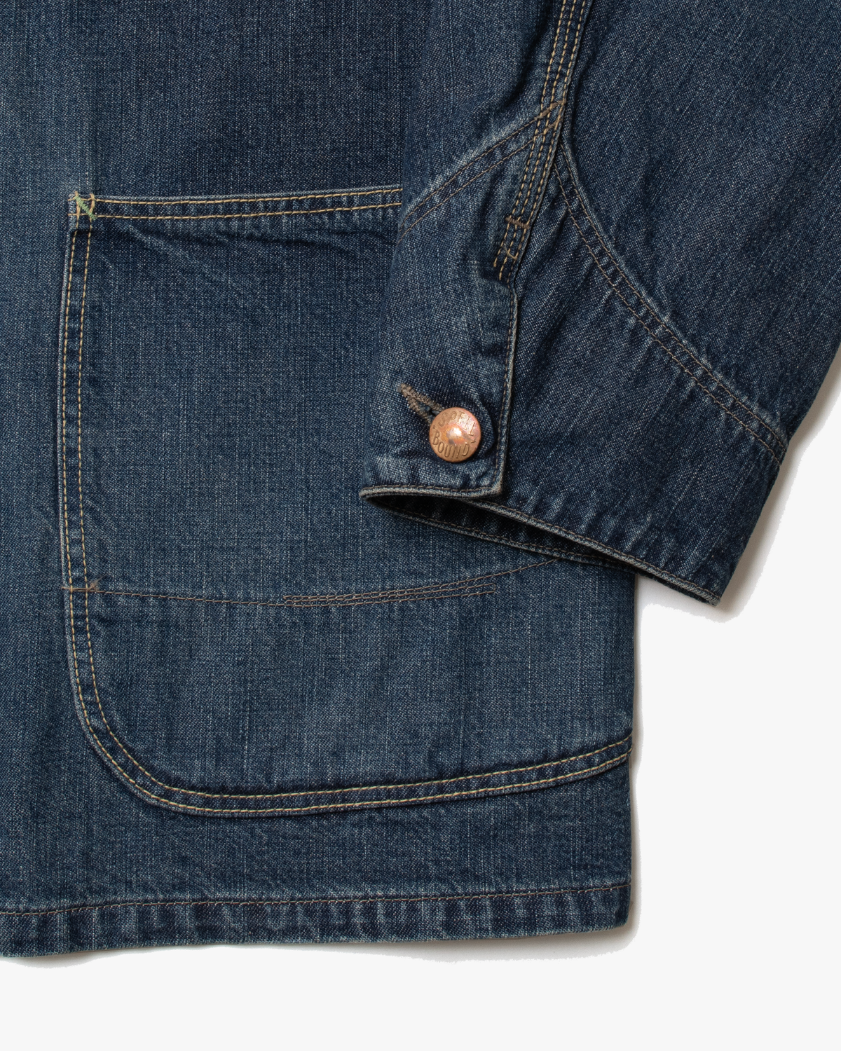 Spellbound 70002D 48-917D 10.5oz Denim Coverall - Used Indigo