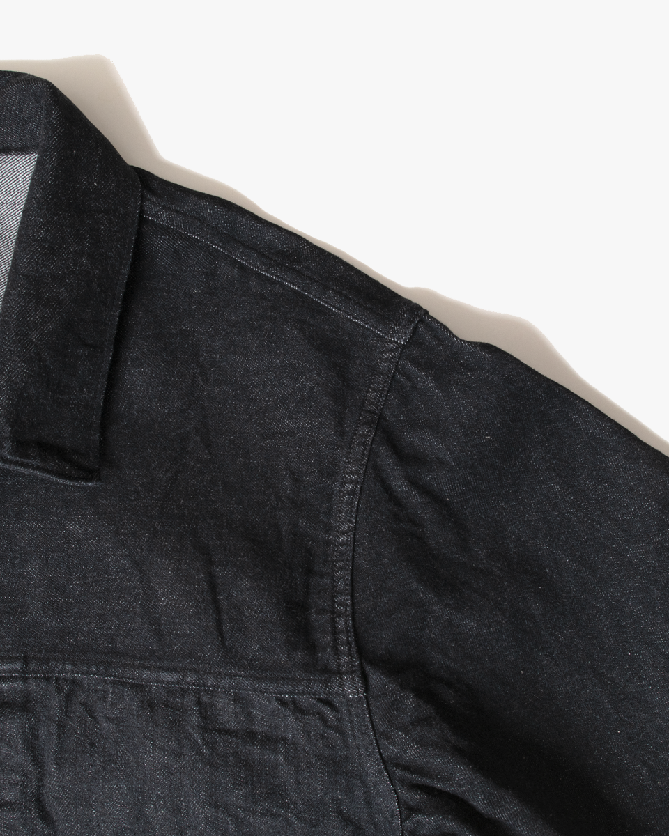 Spellbound 70001 48-932C Selvedge Denim Jacket - Onewash Black