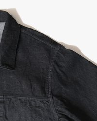 Spellbound 70001 48-932C Selvedge Denim Jacket - Onewash Black
