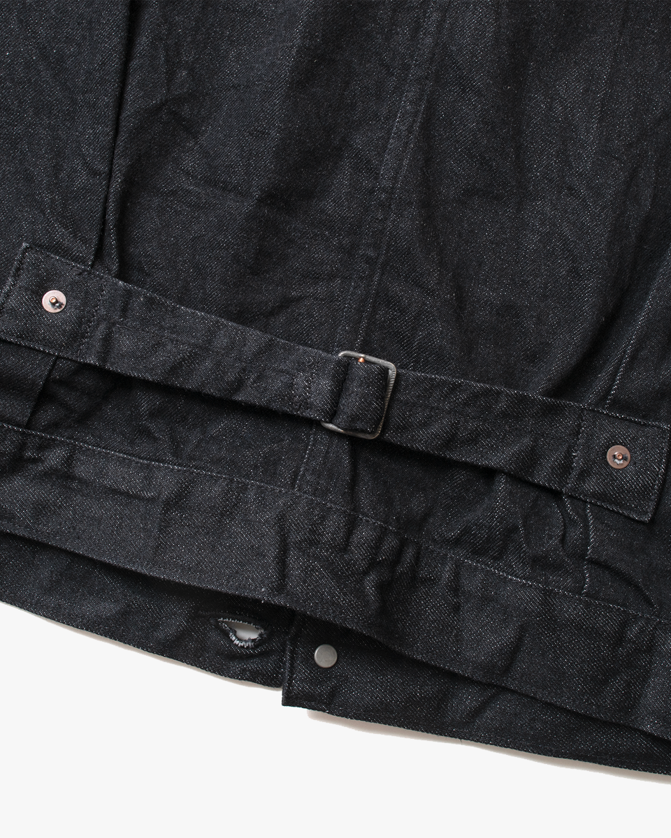 Spellbound 70001 48-932C Selvedge Denim Jacket - Onewash Black