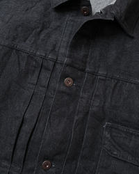 Spellbound 70001 48-932C Selvedge Denim Jacket - Onewash Black