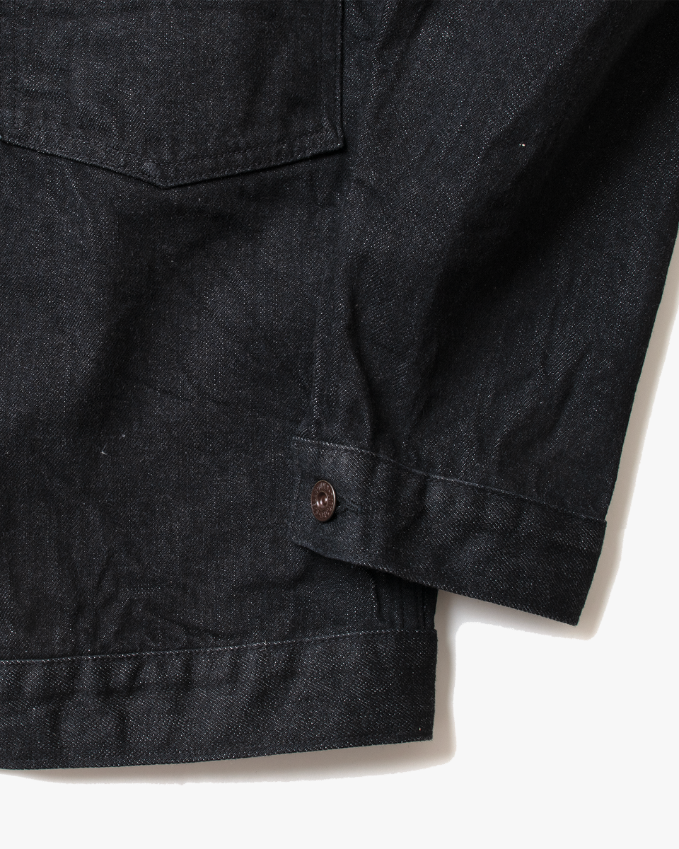 Spellbound 70001 48-932C Selvedge Denim Jacket - Onewash Black
