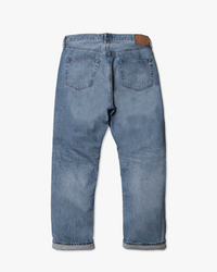 Spellbound 50001 40-701C 12oz Regular Straight Selvedge Mens Jeans - Light Used Indigo